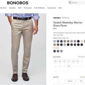 Bonobos Stretch Weekday Warrior Pants